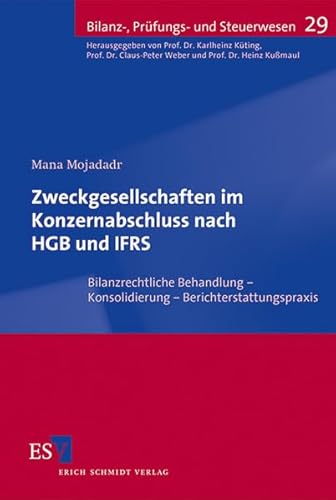 Zweckgesellschaften im Konzernabschluss nach HGB und IFRS: Bilanzrechtliche Behandlung - Konsolidierung - Berichterstattungspraxis (Bilanz-, Prüfungs- und Steuerwesen) von Schmidt, Erich