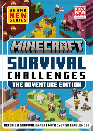 MINECRAFT SURVIVAL CHALLENGES: An official Minecraft illustrated guide with over 30 exciting new ways to play and build in the game for 2025. Perfect for beginners, children and all gaming fans! MINECRAFT SURVIVAL CHALLENGES: An official Minecraft illustrated guide with over 30 exciting new ways to play and build in the game for 2025. Perfect for beginners, children and all gaming fans! von Farshore