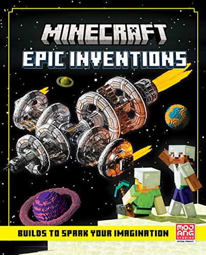 Minecraft Epic Inventions: Official illustrated creative guide with 12 big Minecraft builds to explore – new for Christmas 2022 and the perfect gift for kids, teens and adults into gaming! von Farshore