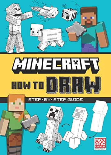 Minecraft How to Draw: An official Minecraft drawing book, fully illustrated with spaces to draw on the page – perfect for arty kids and gamers, new for 2023 Minecraft How to Draw: An official Minecraft drawing book, fully illustrated with spaces to draw on the page – perfect for arty kids and gamers, new for 2023