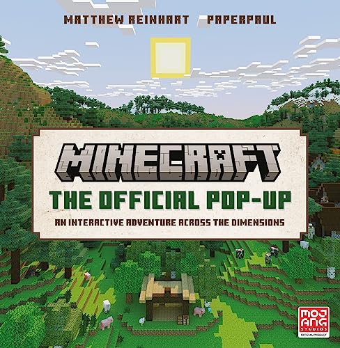 Official Minecraft Pop-Up: An official Minecraft pop-up book, fully illustrated with interactive elements – perfect for kids and gamers, new for 2024