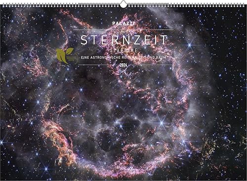 Sternzeit 2026 - Bild-Kalender - Poster-Kalender - 70x50: Eine astronomische Reise in Zeit und Raum von PALAZZI