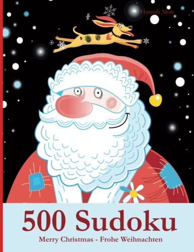 500 Sudoku: Merry Christmas - Frohe Weihnachten