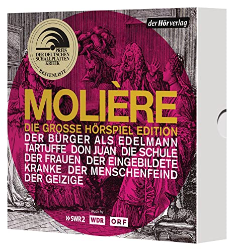 Die große Hörspiel-Edition: Der Geizige - Der Bürger als Edelmann - Don Juan - Die Schule der Frauen - Der eingebildete Kranke - Der Menschenfeind - Tartuffe Die große Hörspiel-Edition: Der Geizige - Der Bürger als Edelmann - Don Juan - Die Schule der Frauen - Der eingebildete Kranke - Der Menschenfeind - Tartuffe