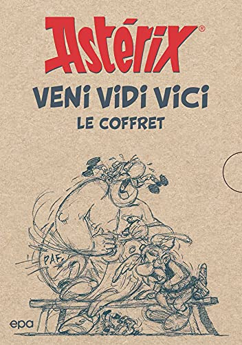 Coffret 3 livres Astérix: Veni, vidi, vici Coffret 3 livres Astérix: Veni, vidi, vici
