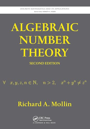 Algebraic Number Theory (Discrete Mathematics and Its Applications) von Chapman and Hall/CRC