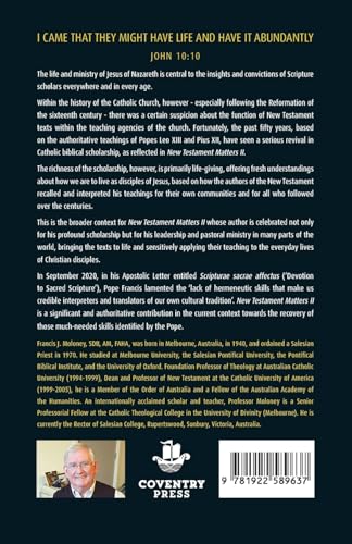 New Testament Matters II: Biblical & Theological Essays - Two New Testament Matters II: Biblical & Theological Essays - Two von Freedom Publishing Company