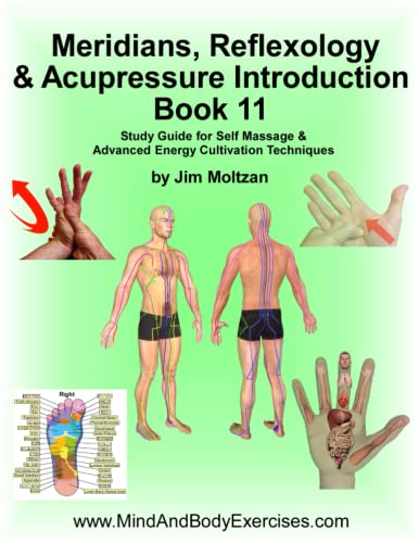 Book 11-Meridians, Reflexology & Acupressure Introduction (Health and Wellness Study Guides Using Eastern Practices From Martial Arts, Yoga and Qigong, Band 11) von CAD Graphics