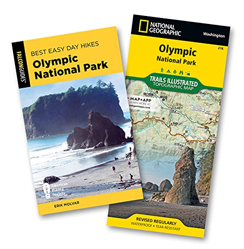 Best Easy Day Hiking Guide Olympic National Park / National Geographic Trails Illustrated Map Olympic National Park (Best Easy Day Hikes)