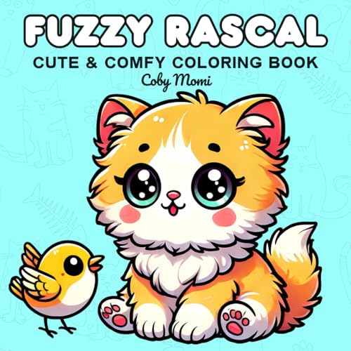 Fuzzy Rascal: Playful Cat Coloring Book for Adults and Teens - 45 Mischievous & Cute Cat Designs for Relaxation and Creative Fun Fuzzy Rascal: Playful Cat Coloring Book for Adults and Teens - 45 Mischievous & Cute Cat Designs for Relaxation and Creative Fun von Independently published