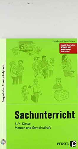 Sachunterricht, 3./4. Kl., Mensch und Gemeinschaft: (3. und 4. Klasse) (Bergedorfer® Grundschulpraxis) von Persen Verlag i.d. AAP