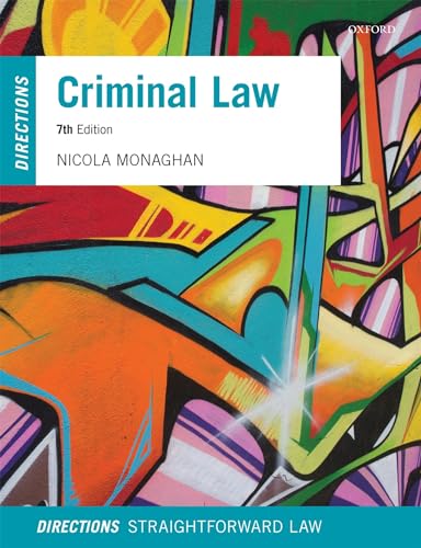 Criminal Law Directions von Oxford University Press