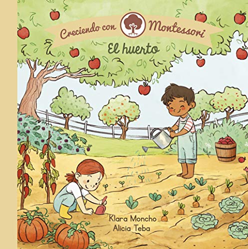 Creciendo con Montessori. Libro de cartón - El huerto (Pequeñas manitas) von BEASCOA