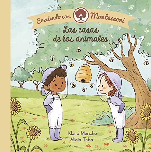 Creciendo con Montessori. Libro de cartón - Las casas de los animales (Pequeñas manitas) von BEASCOA