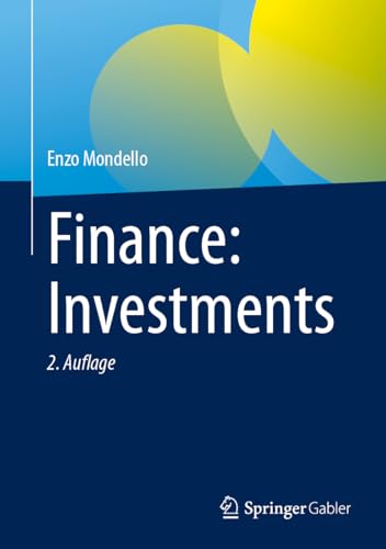 Finance: Investments von Springer