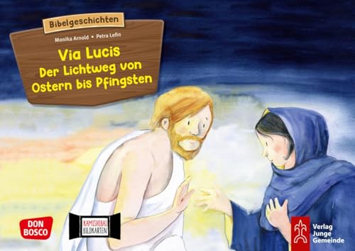 Via Lucis. Der Lichtweg von Ostern bis Pfingsten. Kamishibai Bildkartenset.: Entdecken - Erzählen - Begreifen: Kinderbibelgeschichten. (Bibelgeschichten für unser Erzähltheater)