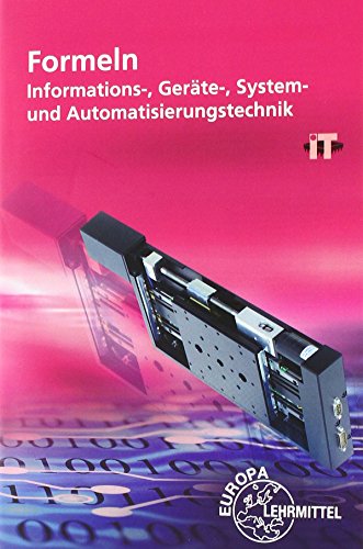 Formeln Informations-, Geräte, System- und Automatisierungstechnik