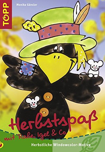Herbstspass mit Rabe, Igel & Co: Herbstliche Windowcolor-Motive von Frech Verlag GmbH