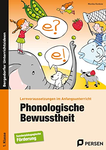 Phonologische Bewusstheit: Lernvoraussetzungen im Anfangsunterricht (1. Klasse/Vorschule) von Persen Verlag i.d. AAP