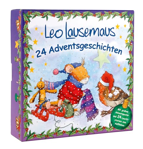 Adventsbox - Leo Lausemaus: 24 Adventsgeschichten von Lingen Verlag