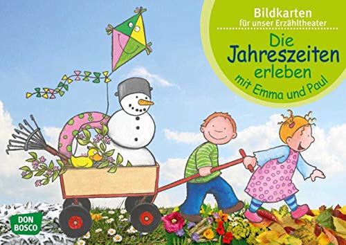 Die Jahreszeiten erleben mit Emma und Paul. Kamishibai Bildkartenset.: Entdecken - Erzählen - Begreifen: Emma-und-Paul-Geschichten: Entdecken - ... Jahr - Bildkarten für unser Erzähltheater)