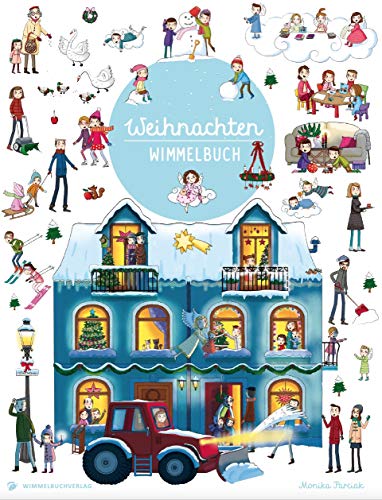 Wimmelbuch Weihnachten: ab 2 Jahre: Kinderbücher ab 2 Jahre (Bilderbuch ab 2-6) von Wimmelbuchverlag