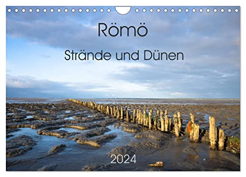 Römö - Strände und Dünen (Wandkalender 2024 DIN A4 quer), CALVENDO Monatskalender