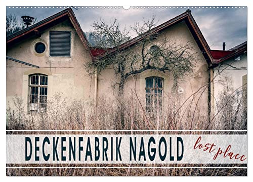 Deckenfabrik Nagold - lost place (Wandkalender 2024 DIN A2 quer), CALVENDO Monatskalender
