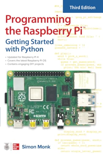 Programming the Raspberry Pi, Third Edition: Getting Started with Python von McGraw Hill TAB