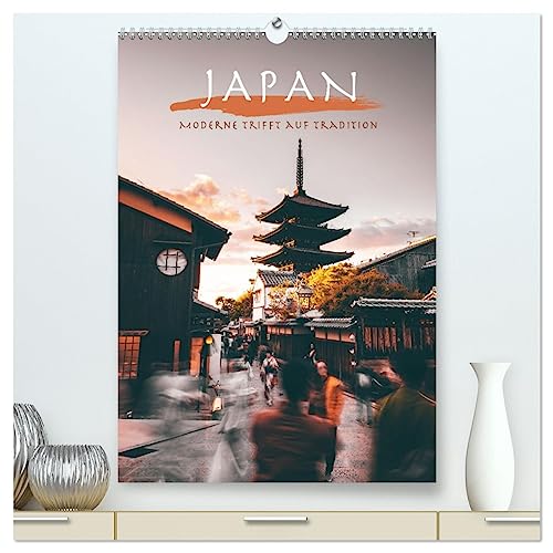 Japan - Moderne trifft auf Tradition. (hochwertiger Premium Wandkalender 2025 DIN A2 hoch), Kunstdruck in Hochglanz von CALVENDO