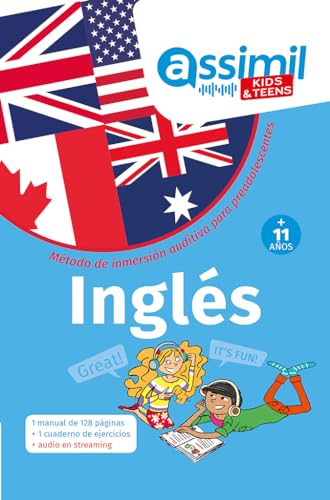Inglés +11 Años: Metodo de inmersion auditive para preadolescentes (Assimil Kids & Teens) von Assimil