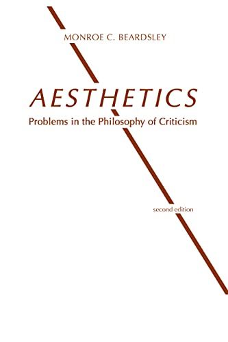 Aesthetics: Problems in the Philosophy of Criticism von Brand: Hackett Pub Co Inc