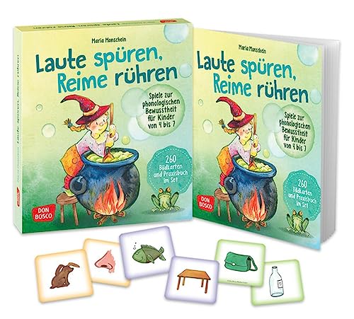 Laute spüren, Reime rühren. Spiele zur phonologischen Bewusstheit für Kinder von 4 bis 7: 120 Silben- und Reimspiele zur spielerischen Sprachförderung