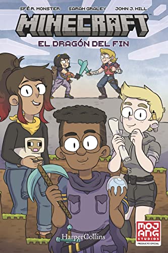 El Dragón del Fin. Minecraft (Minecraft. Comic - Spanish Edition) (HarperKids)