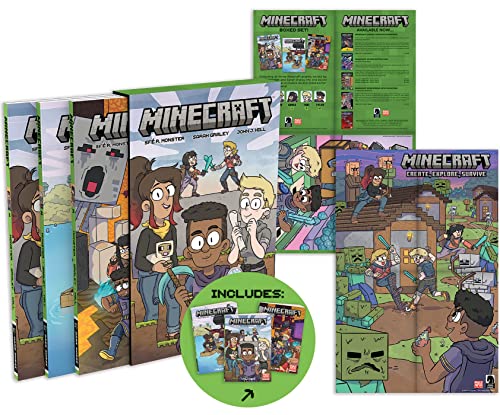 Minecraft Boxed Set (Graphic Novels) von Dark Horse Books