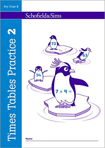 Times Tables Practice Book 2: KS2 Maths, Ages 7-11 von Schofield & Sims Ltd