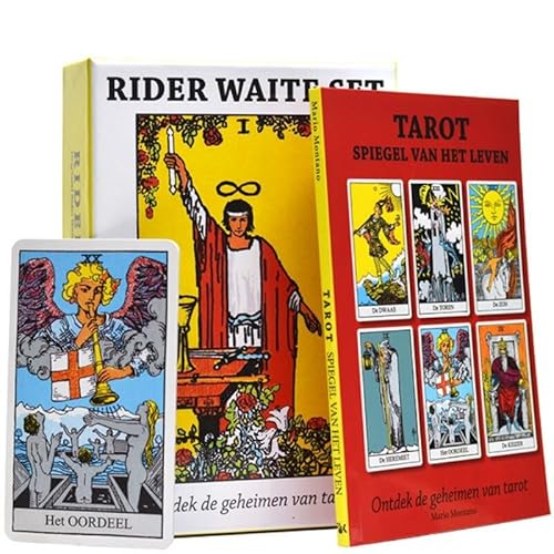 Rider Waite tarot set: spiegel van het leven von Koppenhol Uitgeverij b.v.