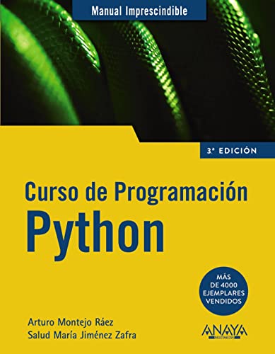 Curso de Programación Python (MANUALES IMPRESCINDIBLES) von ANAYA MULTIMEDIA