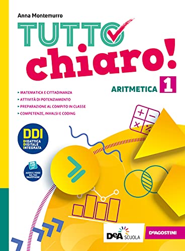 Tutto chiaro! Aritmetica-Geometria. Con quaderno e prontuario. Ediz. tematica. Per la Scuola media. Con e-book. Con espansione online (Vol. 1) von De Agostini