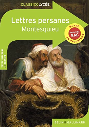 Lettres Persanes Lettres Persanes von BELIN EDUCATION