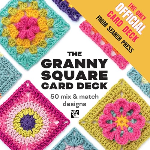 The Granny Square Card Deck: 50 Mix and Match Designs (Craft Card Decks) von Search Press Ltd