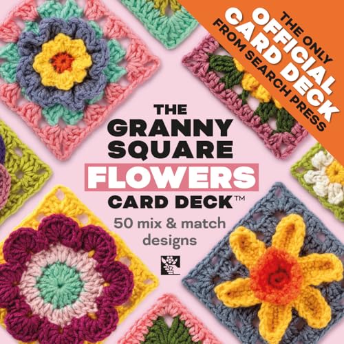 The Granny Square Flowers Card Deck: 50 Mix and Match Designs (Craft Card Decks) von Search Press