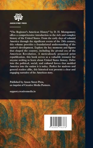 The Beginner's American History von Anson Street Press
