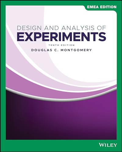 Design and Analysis of Experiments: EMEA Edition von Wiley
