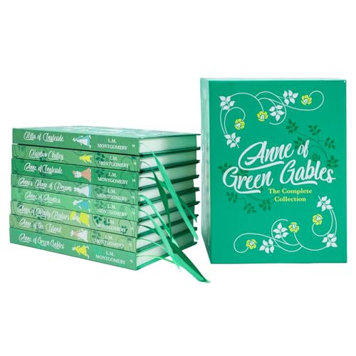 The Complete Collection of Anne of Green Gables 8 Hardback Deluxe Set: Anne of Green Gables, Anne of Avonlea, Anne of Ingleside, Anne of Windy Poplars, Anne of the Island