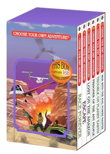 6-Book Box Set, No. 2 Choose Your Own Adventure Classic 7-12: : Box Set Containing: Race Forever Escape Lost on the Amazon Prisoner of the Ant People: ... Planet Earth / War With the Evil Power Master