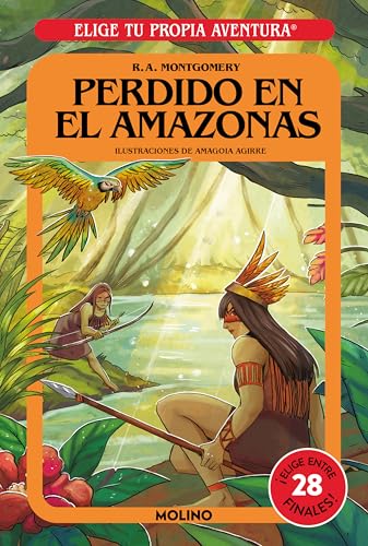 Elige tu propia aventura - Perdido en el Amazonas (Ficción Kids) von Molino