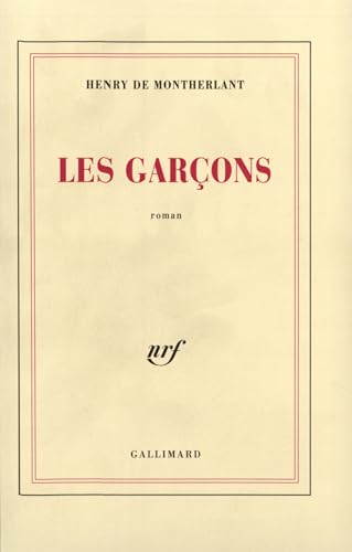 Les Garçons Les Garçons von GALLIMARD