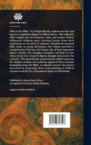 Men of the Bible Men of the Bible von Anson Street Press
