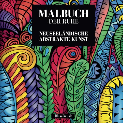 Malbuch der Ruhe: Neuseeländische abstrakte Kunst gegen Stress